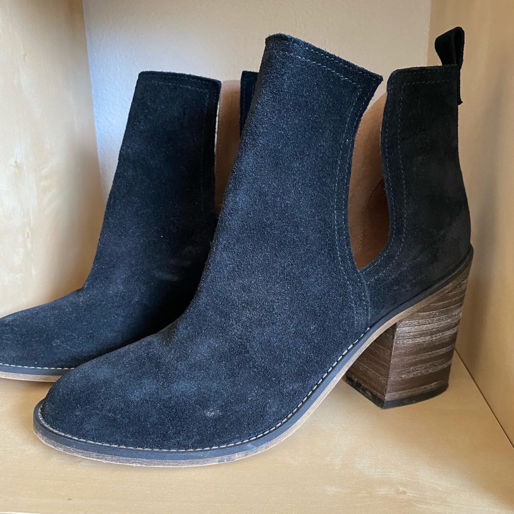 Black Winter Booties - image 1